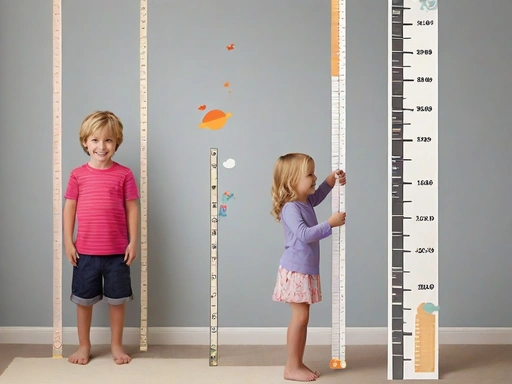 Track Your Child's Height: Peel and Stick Growth Chart